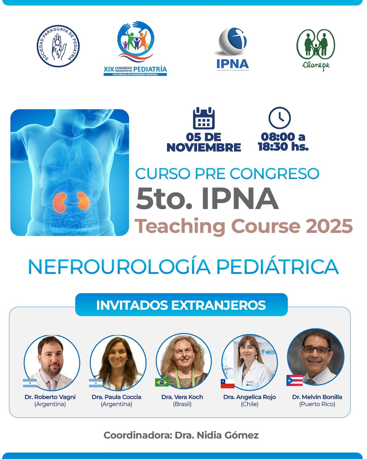 FLYER - CURSO DE NEFROLOGIA PEDIATRICA
